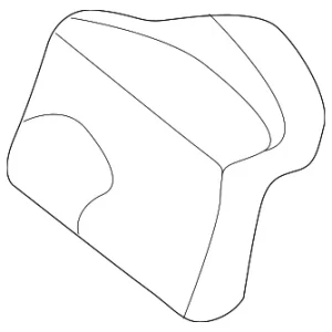 Mud Guard Grommet - Mazda (B01A-51-832)