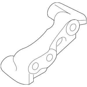 Bracket No.1 Engine - Mazda (KLBG-39-011)