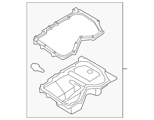 Oil Pan - Mazda (LFE2-10-400D)