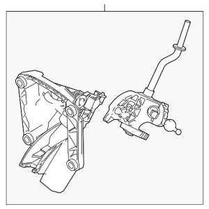 Gear Shift Assembly - Mazda (CD87-46-100C)