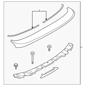 Spoiler - Mazda (TD11-51-960K-12)