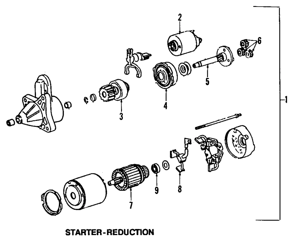 Starter - Mazda (KL86-18-400R-00)
