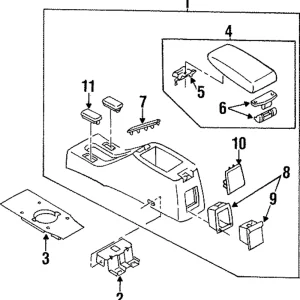 Hinge - Mazda (BC1G-64-45XB)