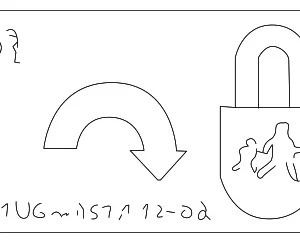 Child Lock Label - Mazda (EC01-72-301)