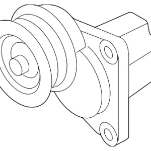 Serpentine Tensioner - Mazda (LFN3-15-980A)
