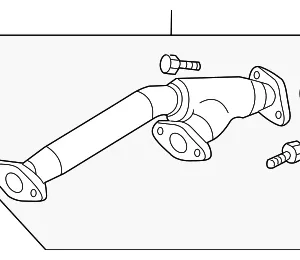 Front Pipe - Mazda (AJ17-40-500B)