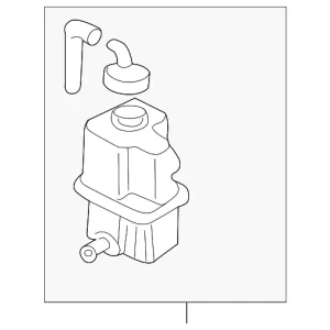 Reservoir Assembly - Mazda (B6BF-15-350B)