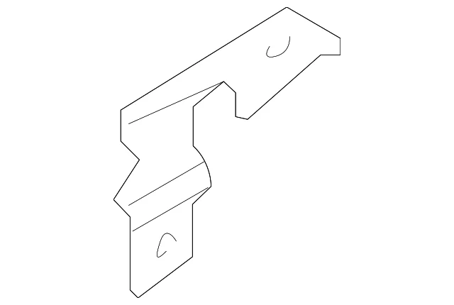 Lower Panel Bracket - Mazda (TK48-64-278)