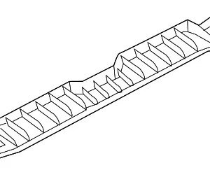 Lower Cover - Mazda (D10J-50-C51)