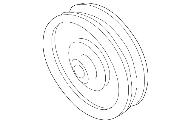 Power Steering Pump Pulley - Mazda (1F01-32-601)