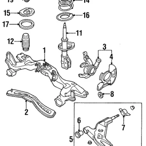 Adjust Plate - Mazda (BC1D-34-013)