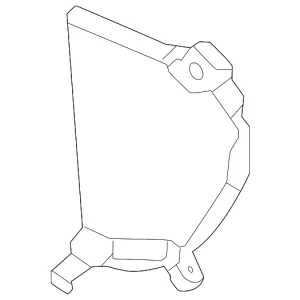 Seal(L) Plate Grille - Mazda (VC85-50-1V1)