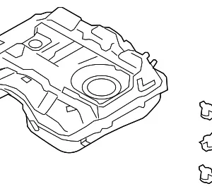 Fuel Tank - Mazda (TD11-42-110K)