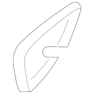 Seat Back Frame Cover - Mazda (GHP9-88-2A4-02)