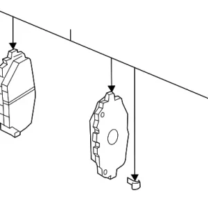 Brake Pads Front - Mazda (NAYJ-33-28ZB)