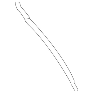 Rear Weather-Strip Upper Retainer - Mazda (TK53-73-762)