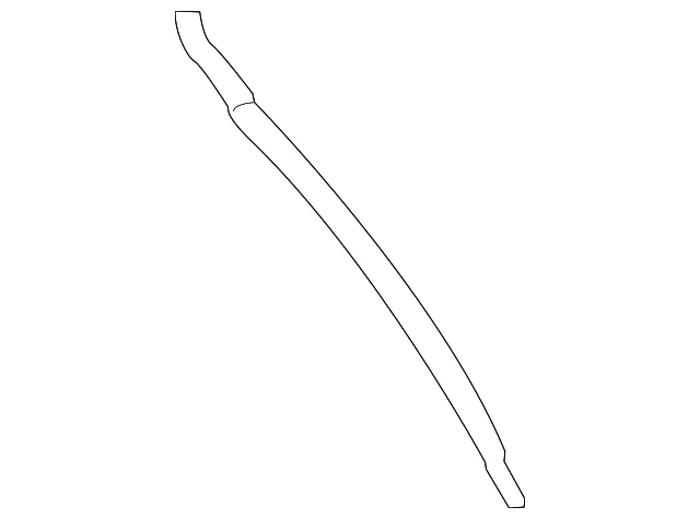 Rear Weather-Strip Upper Retainer - Mazda (TK53-72-762)
