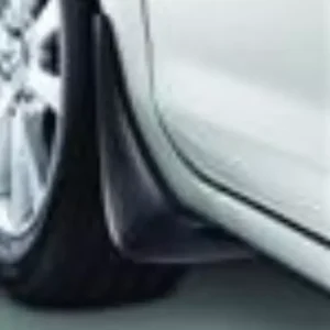 Splash Guards - Front - Black Plastic - Mazda (BHN1-V3-450)