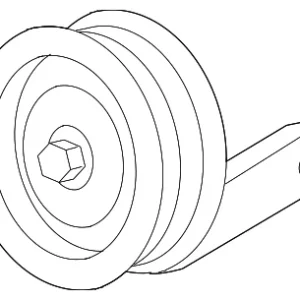 Idler Pulley - Mazda (ZZC3-15-940B)