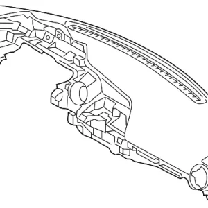 Instrument Panel - Mazda (NA1P-60-400E-02)
