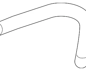 Vent Hose - Mazda (GJR9-42-568)