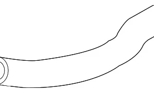 By-Pass Hose - Mazda (L33E-13-754B)