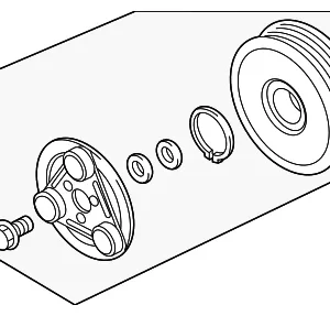 Pulley - Mazda (D651-61-L20B)
