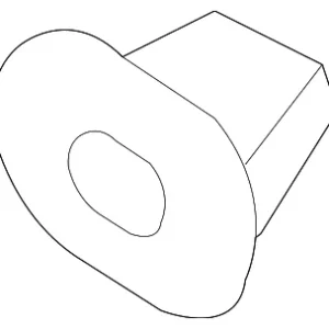 Tail Lamp Assembly Grommet - Mazda (EA02-51-146A)