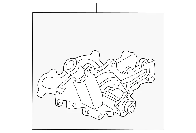 Water Pump Assembly - Mazda (ZZM5-15-010A)