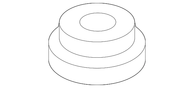 Differential Mount Lower Insulator - Mazda (UC86-39-540A)