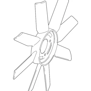 Fan Blade - Mazda (1F62-15-140)