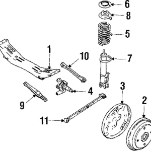 Upper Seat - Mazda (B092-28-340B)