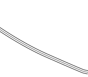 Front Weather-Strip - Mazda (VA40-56-770)