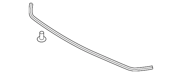 Front Weather-Strip - Mazda (VA40-56-770)
