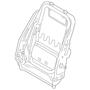 Seat Back Frame - Mazda (EH46-88-680)