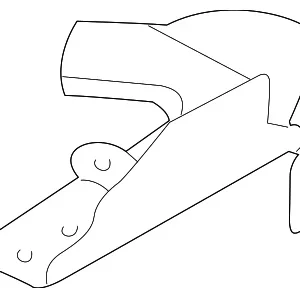 Panel Reinforced - Mazda (LC62-54-580E)