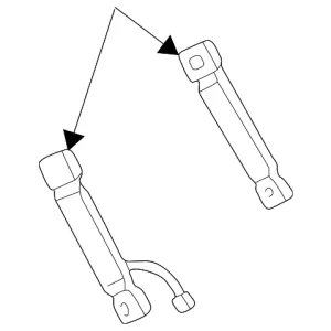 Buckle - Mazda (1FAA-57-920)