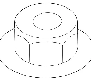 Top Nut - Mazda (9YB0-41-201)