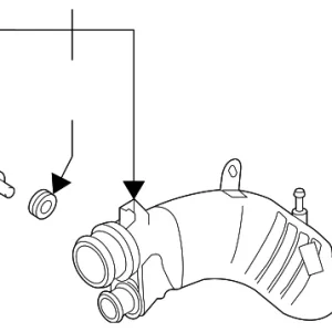 Air Pipe - Mazda (L33E-13-230)