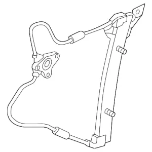 Window Regulator - Mazda (C235-58-97XC)