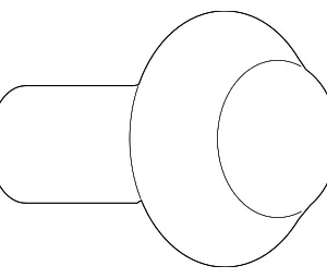 Applique Lower Clip - Mazda (KAAA-50-M38)
