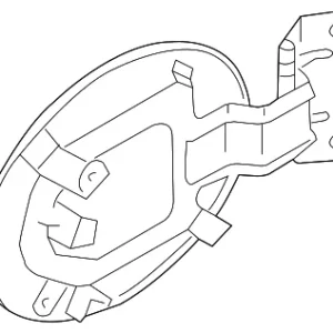 Fuel Filler Door - Mazda (GM9E-42-410C)