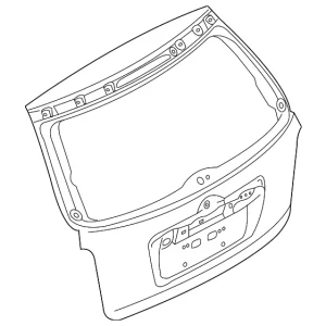 Lift Gate - Mazda (TDY1-62-02XR)