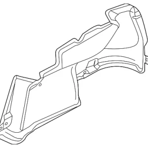 Trunk Side Trim - Mazda (GHK1-68-850)