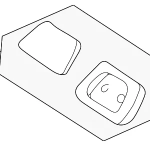 Mirror Inside Bracket - Mazda (HG31-69-240)