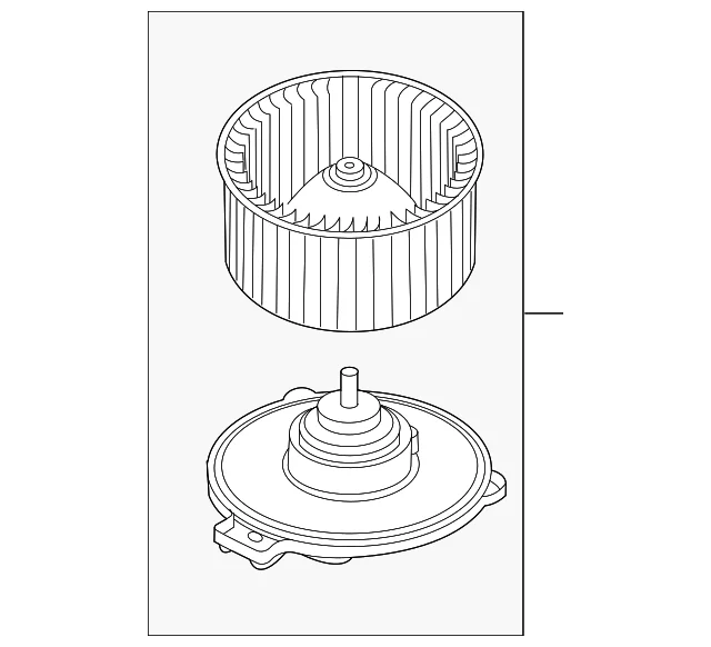 Blower Motor - Mazda (EG22-61-B10)