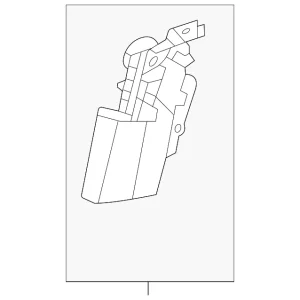 Handle, Inside - Mazda (DN4E-72-330A)