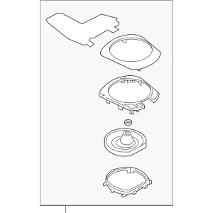 Shift Panel - Mazda (N243-64-340D-02)