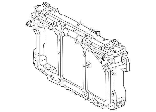 Radiator Support - Mazda (GHP9-53-110B)