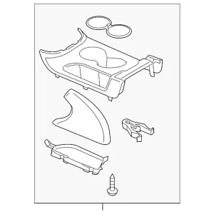 Cup Holder - Mazda (KA0G-64-630A-02)